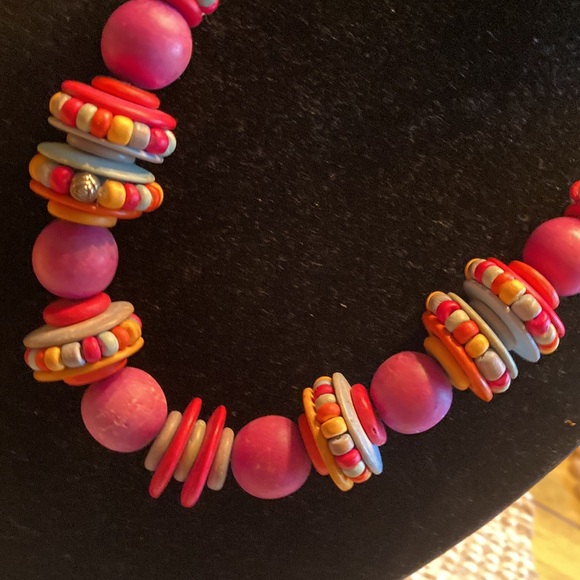 Colorful Beaded Necklace - Picture 6 of 6